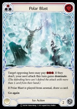 Polar Blast (Red) [ELE166] (Tales of Aria - Unlimited) Regular