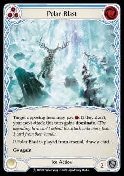 Polar Blast (Blue) [ELE168] (Tales of Aria - Unlimited) Regular