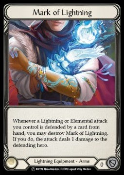 Mark of Lightning [ELE174] (Tales of Aria - Unlimited) Rainbow Foil