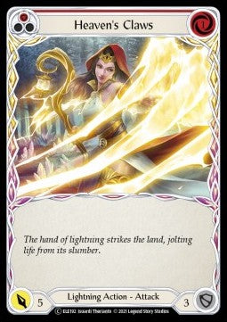 Heaven's Claws (Red) [ELE192] (Tales of Aria - Unlimited) Regular