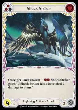 Shock Striker (Yellow) [ELE196] (Tales of Aria - Unlimited) Regular