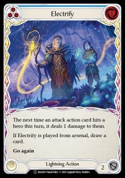 Electrify (Blue) [ELE200] (Tales of Aria - Unlimited) Rainbow Foil