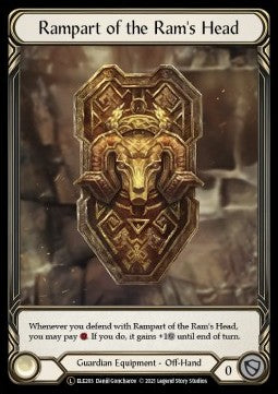 Rampart of the Ram's Head [ELE203] (Tales of Aria - Unlimited) Rainbow Foil