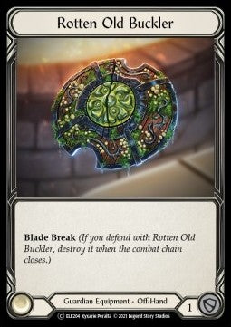 Rotten Old Buckler [ELE204] (Tales of Aria - Unlimited) Rainbow Foil