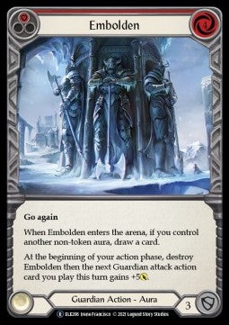 Embolden (Red) [ELE206] (Tales of Aria - Unlimited) Rainbow Foil