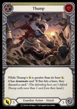 Thump (Yellow) [ELE210] (Tales of Aria - Unlimited) Rainbow Foil