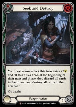 Seek and Destroy [ELE215] (Tales of Aria - Unlimited) Rainbow Foil