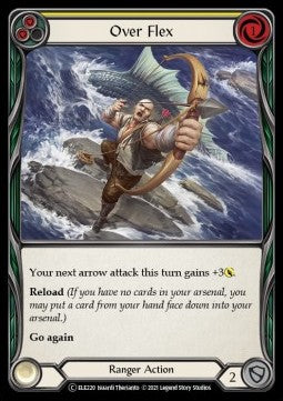 Over Flex (Yellow) [ELE220] (Tales of Aria - Unlimited) Rainbow Foil