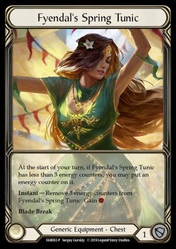 Fyendal's Spring Tunic (Extended Art) [FAB002] (FAB Promos) Rainbow Foil