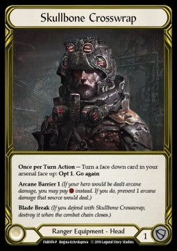 Skullbone Crosswrap [FAB009] (FAB Promos) Gold Cold Foil