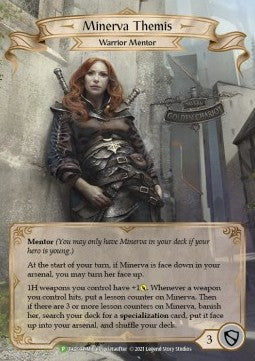 Minerva Themis [FAB044] (FAB Promos) Rainbow Foil