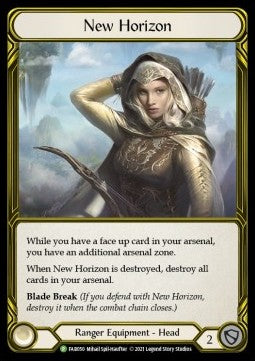 New Horizon [FAB050] (FAB Promos) Gold Cold Foil