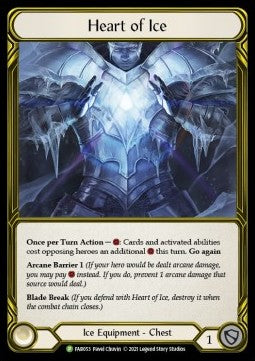 Heart of Ice [FAB053] (FAB Promos) Gold Cold Foil
