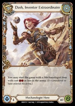 Dash, Inventor Extraordinaire [HER017] (Hero Promos) Rainbow Foil
