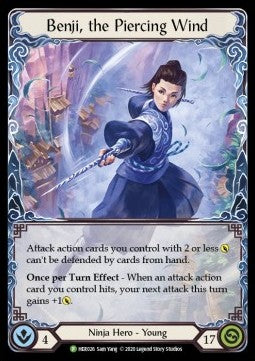 Benji, the Piercing Wind [HER026] (Hero Promos) Cold Foil