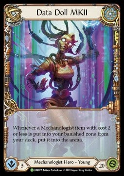 Data Doll MKII [HER027] (Hero Promos) Cold Foil