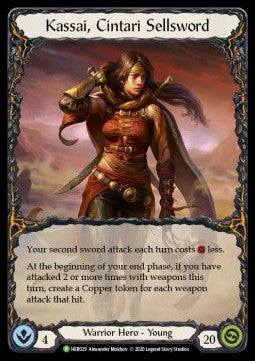 Kassai, Cintari Sellsword [HER029] (Hero Promos) Cold Foil