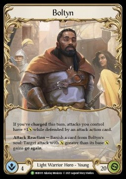 Boltyn [HER035] (Hero Promos) Cold Foil