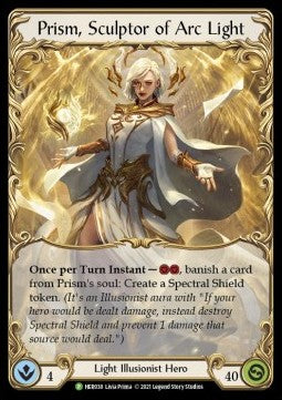 Prism, Sculptor of Arc Light [HER038] (Hero Promos) Rainbow Foil