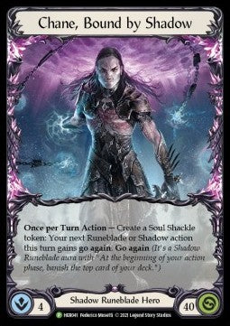 Chane, Bound by Shadow [HER041] (Hero Promos) Rainbow Foil