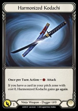 Harmonized Kodachi [LGS003] (LGS Promos) Cold Foil