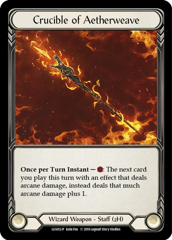 Crucible of Aetherweave [LGS012] (LGS Promos) Cold Foil