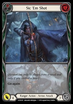 Sic 'Em Shot (Red) [LGS014] (LGS Promos) Regular