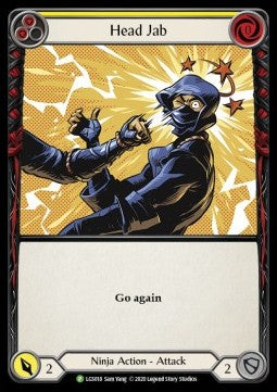 Head Jab (Yellow) [LGS018] (LGS Promos) Rainbow Foil