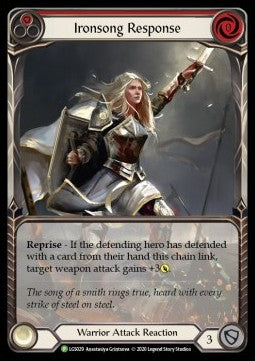 Ironsong Response (Red) [LGS029] (LGS Promos) Rainbow Foil
