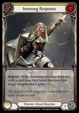Ironsong Response (Yellow) [LGS030] (LGS Promos) Rainbow Foil
