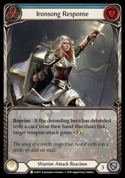 Ironsong Response (Blue) [LGS031] (LGS Promos) Rainbow Foil