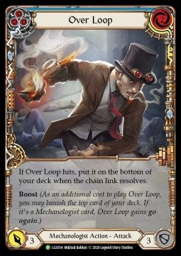 Over Loop (Blue) [LGS034] (LGS Promos) Rainbow Foil