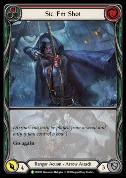 Sic 'Em Shot (Red) [LGS035] (LGS Promos) Rainbow Foil