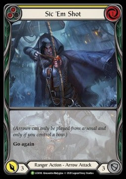 Sic 'Em Shot (Yellow) [LGS036] (LGS Promos) Rainbow Foil