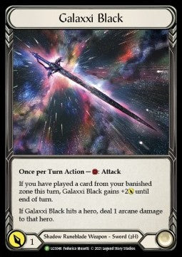 Galaxxi Black [LGS046] (LGS Promos) Cold Foil