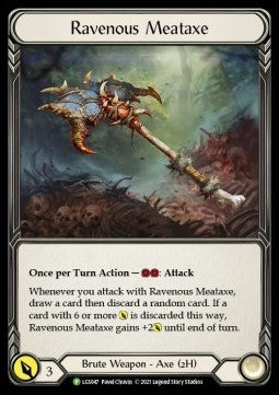 Ravenous Meataxe [LGS047] (LGS Promos) Cold Foil