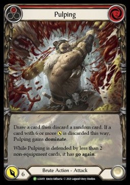 Pulping (Red) (Extended Art) [LGS051] (LGS Promos) Rainbow Foil