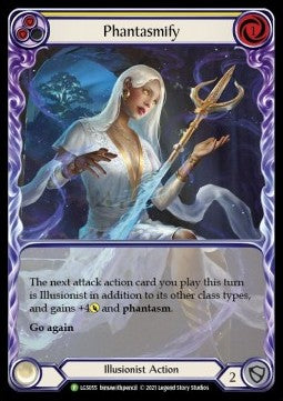 Phantasmify (Yellow) (Extended Art) [LGS055] (LGS Promos) Rainbow Foil