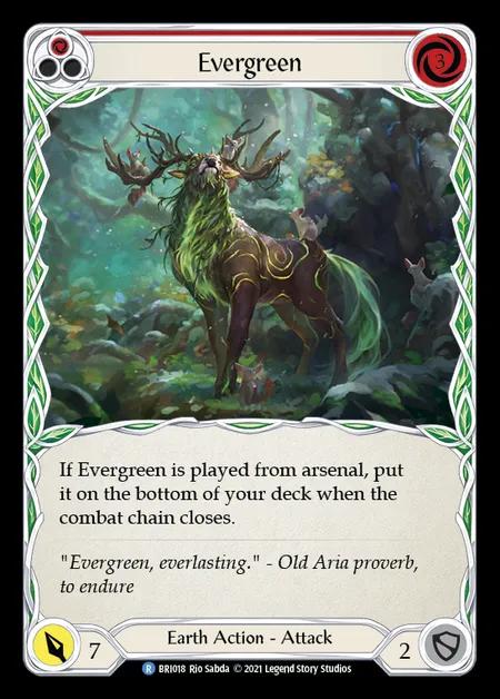 Evergreen (Red) [BRI018] (Tales of Aria - Briar Blitz Deck) Regular