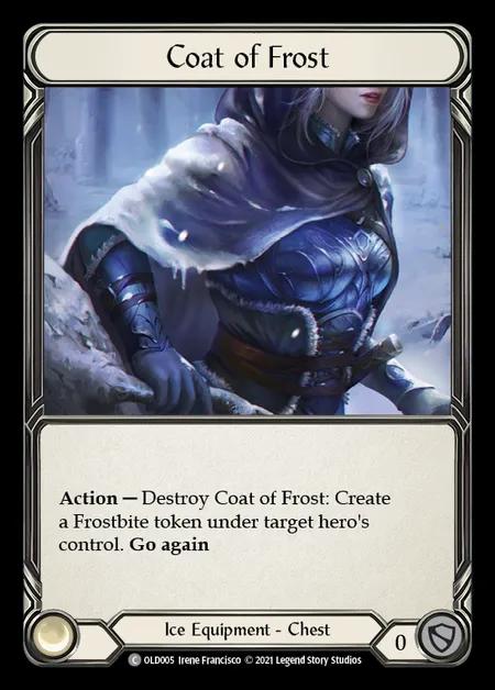 Coat of Frost [OLD005] (Tales of Aria - Oldhim Blitz Deck) Regular