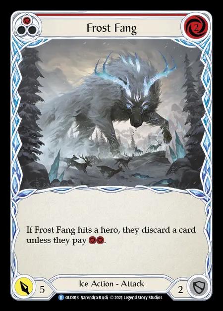 Frost Fang (Red) [OLD013] (Tales of Aria - Oldhim Blitz Deck) Regular