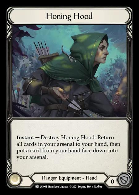 Honing Hood [LXI003] (Tales of Aria - Lexi Blitz Deck) Regular