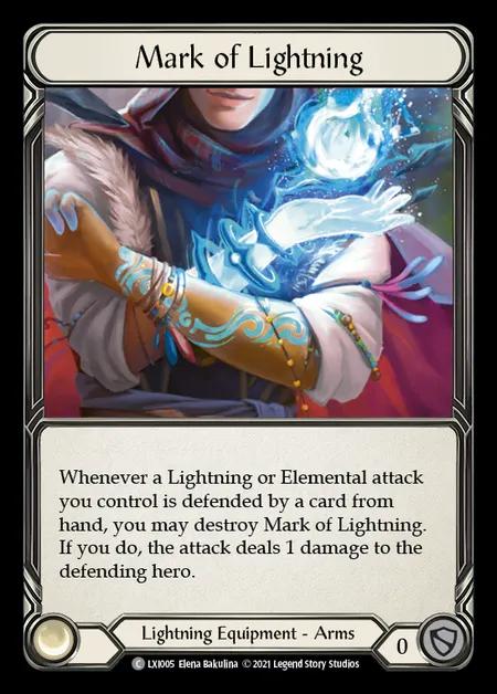 Mark of Lightning [LXI005] (Tales of Aria - Lexi Blitz Deck) Regular