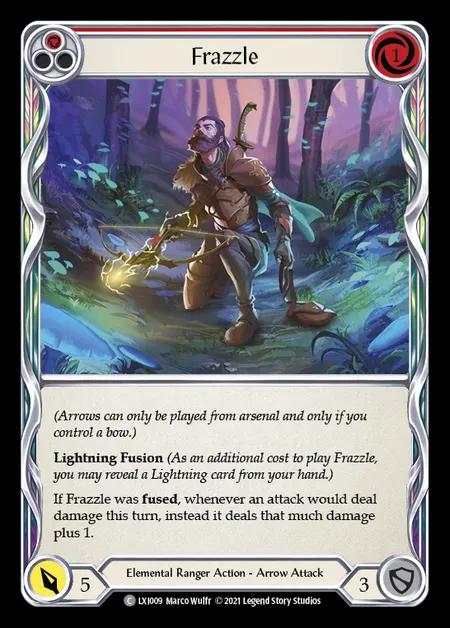 Frazzle (Red) [LXI009] (Tales of Aria - Lexi Blitz Deck) Regular