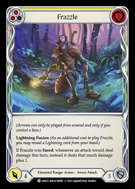 Frazzle (Yellow) [LXI012] (Tales of Aria - Lexi Blitz Deck) Regular