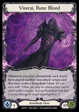 Viserai, Rune Blood // Viserai [ARC075-T/ARC076-T] (Arcane Rising - First) Regular
