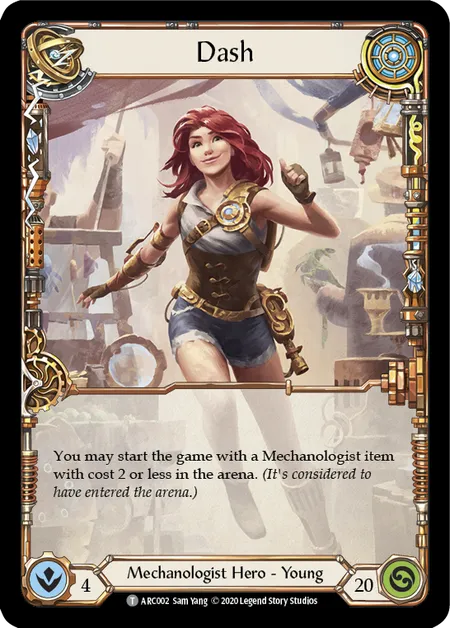 Dash // Azalea [ARC002/ARC039] (Arcane Rising - Unlimited) Regular