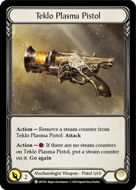 Teklo Plasma Pistol // Kano [ARC003/ARC114] (Arcane Rising - Unlimited) Regular