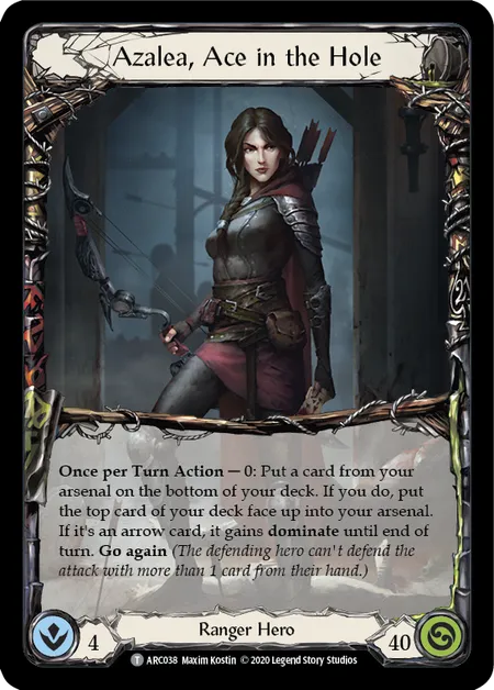 Azalea, Ace in the Hole // Azalea [ARC038/ARC039] (Arcane Rising - Unlimited) Regular