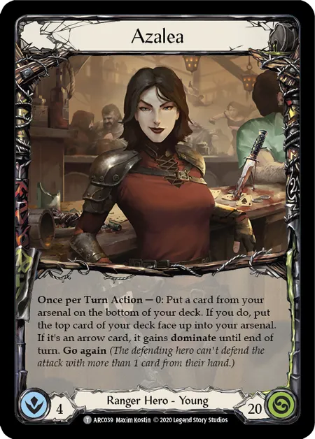 Azalea // Nebula Blade [ARC039/ARC077] (Arcane Rising - Unlimited) Regular